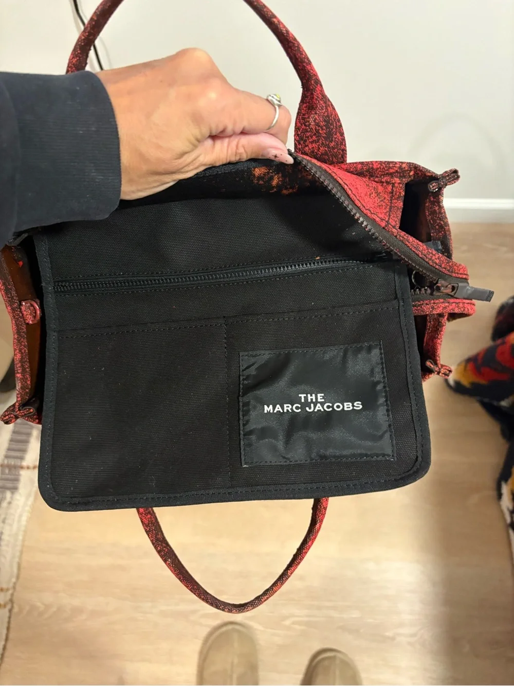 Marc Jacobs Rainbow Gradient 'The Tote Bag' in Red-Orange-Yellow-Green-Blue